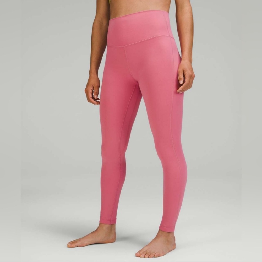 Lululemon Align High-Rise Pant 28" *Double
Lined (Pink Blossom) Size 10